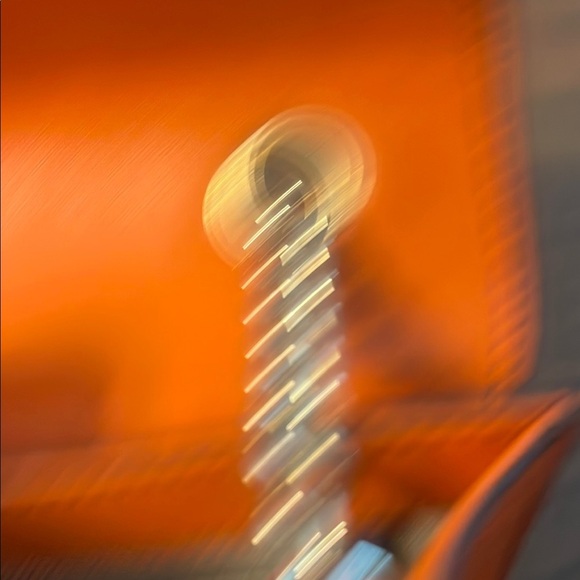 Gucci Orange Horsebit Wallet on Chain Bag with Gold Chain and Tassel - Picture 5 of 11